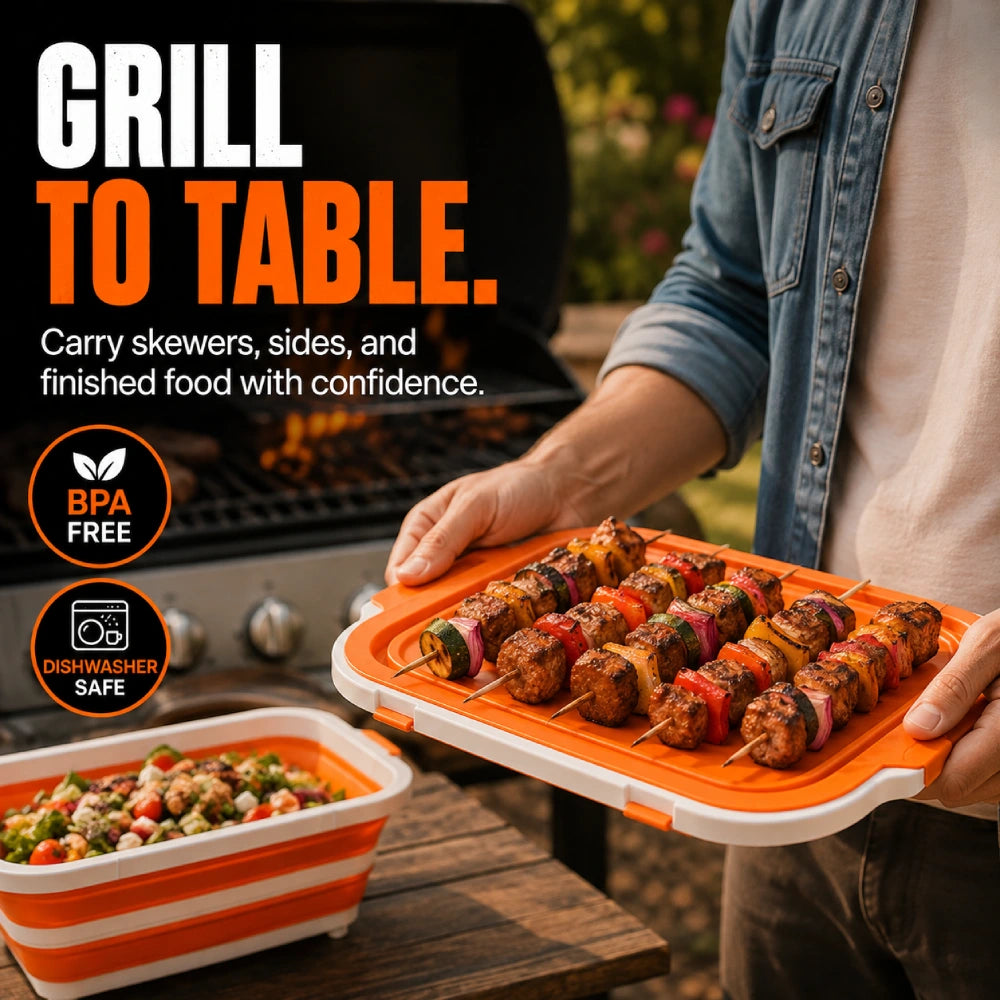 Grillaxe™ BBQ Prep Tub