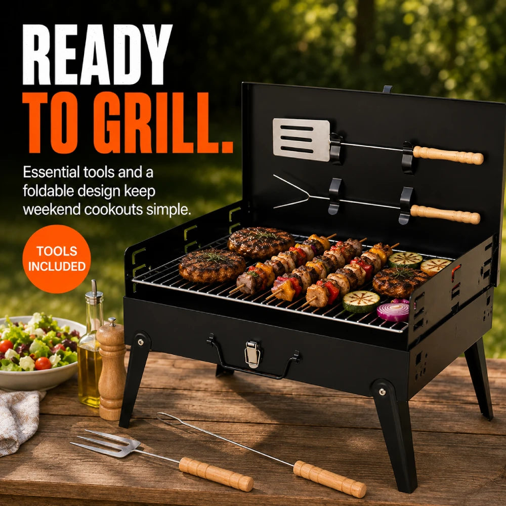 Grillaxe™ Portable Barbecue Grill