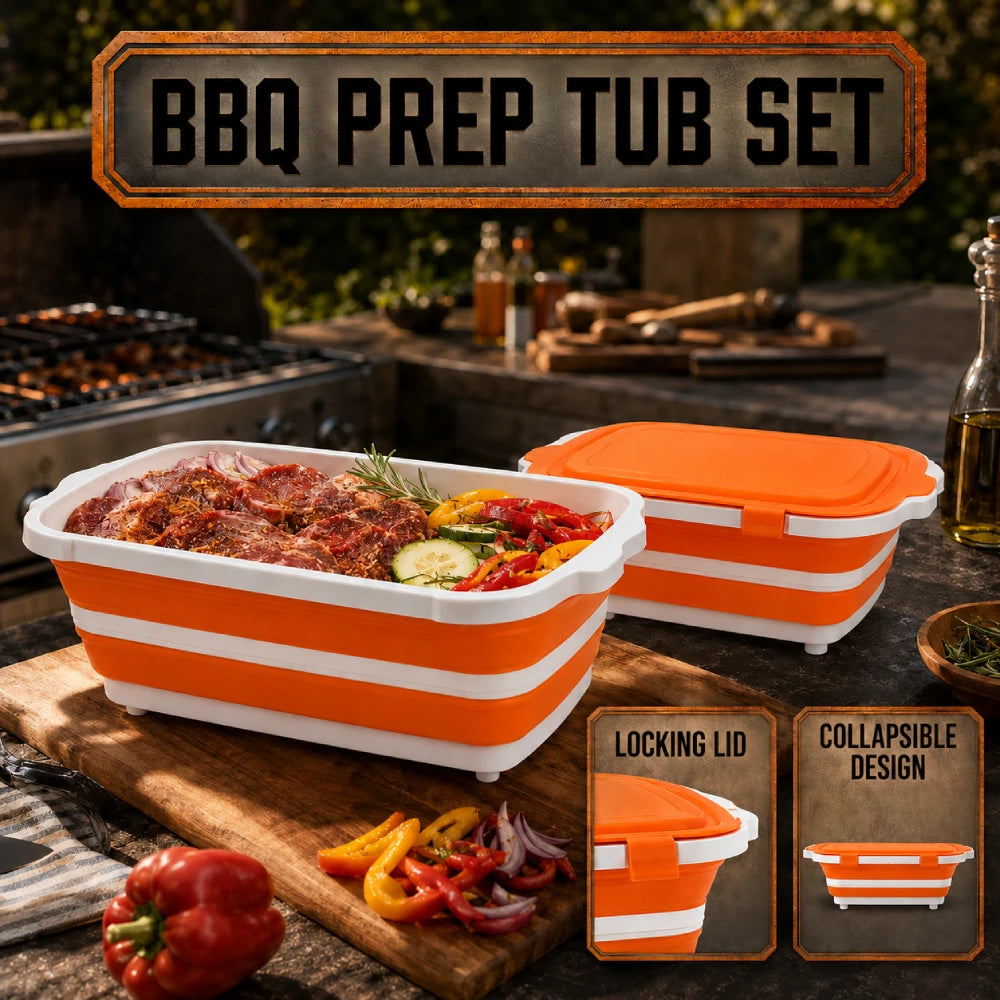 Grillaxe™ BBQ Prep Tub