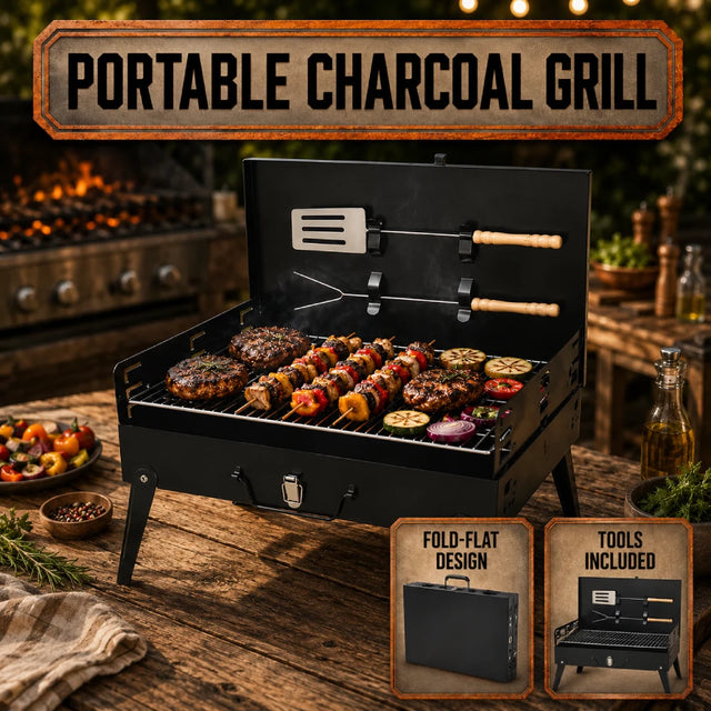 Grillaxe™ Portable Barbecue Grill