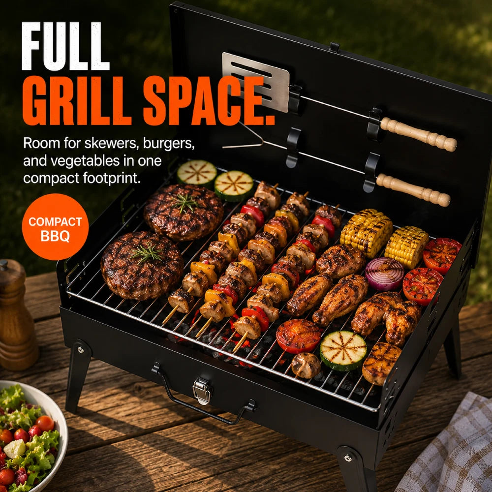 Grillaxe™ Portable Barbecue Grill